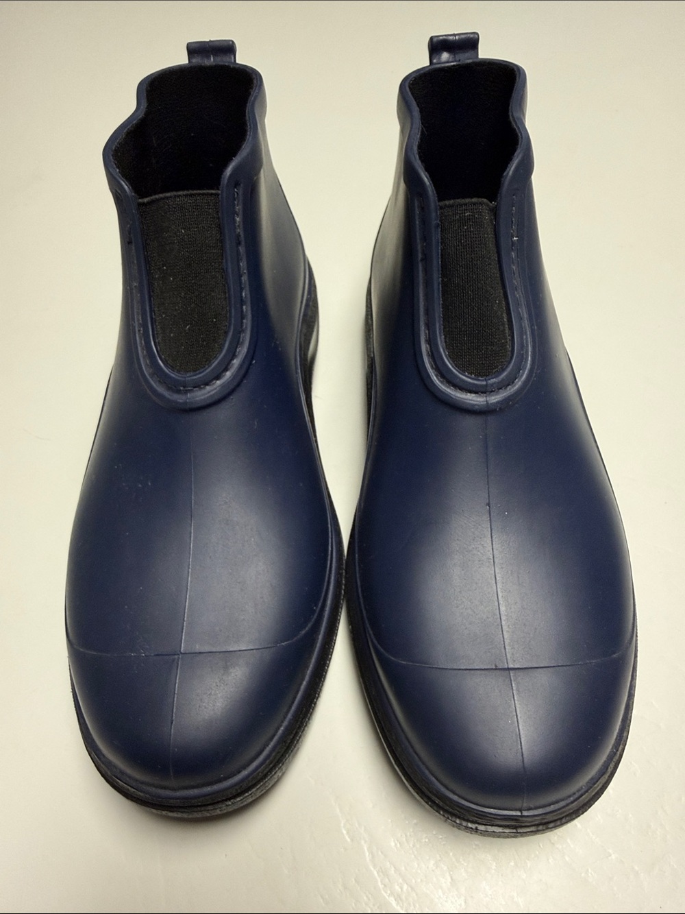 NWOT Sloggers LADIES Size 10 Navy Slip-On Rain Boots